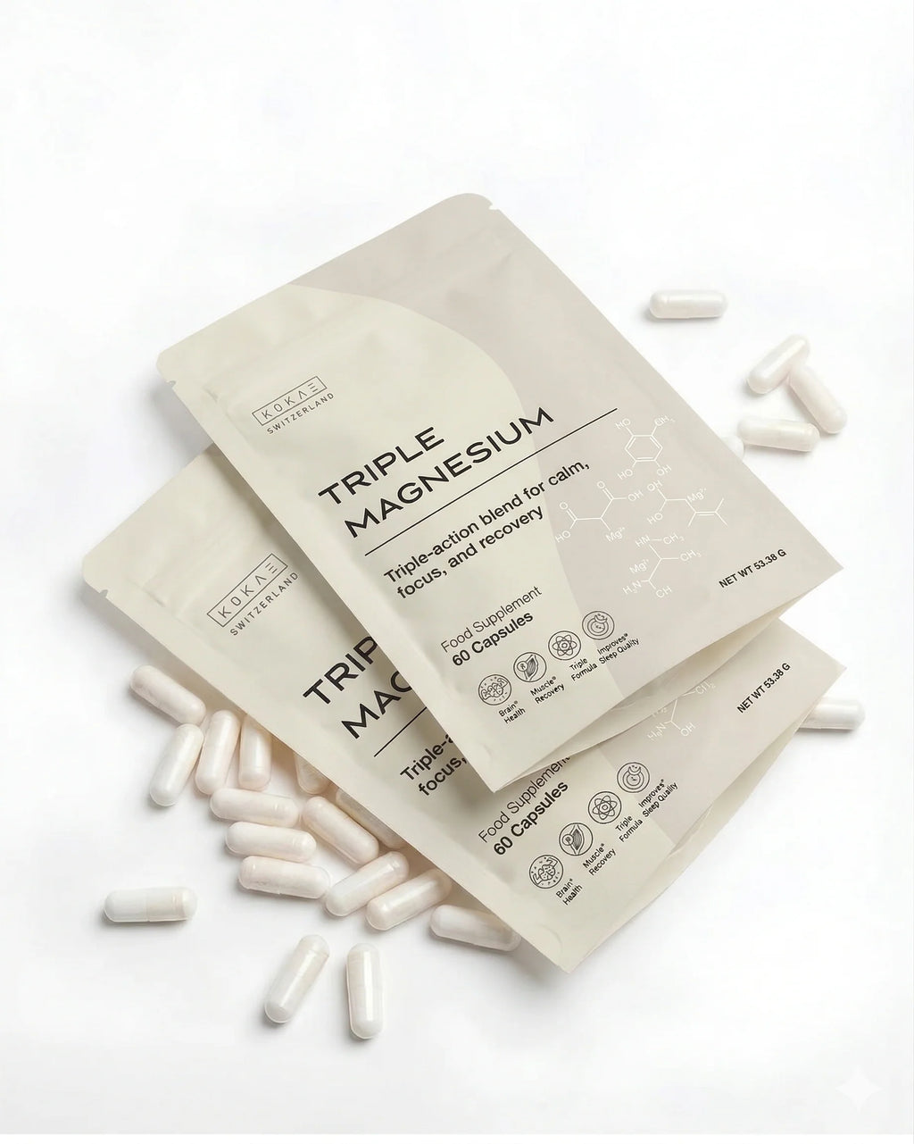 Triplo magnesio - bisglicinato, malato e ATA Mg® con P-5-P attivo