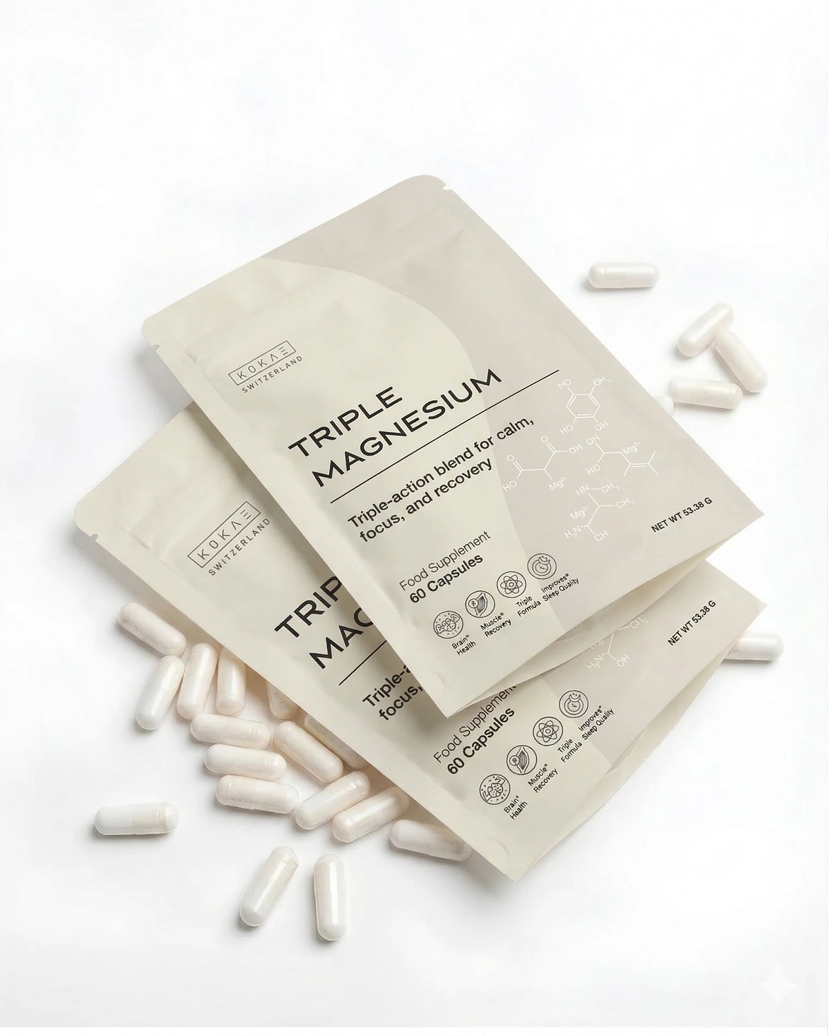 Triplo magnesio - bisglicinato, malato e ATA Mg® con P-5-P attivo