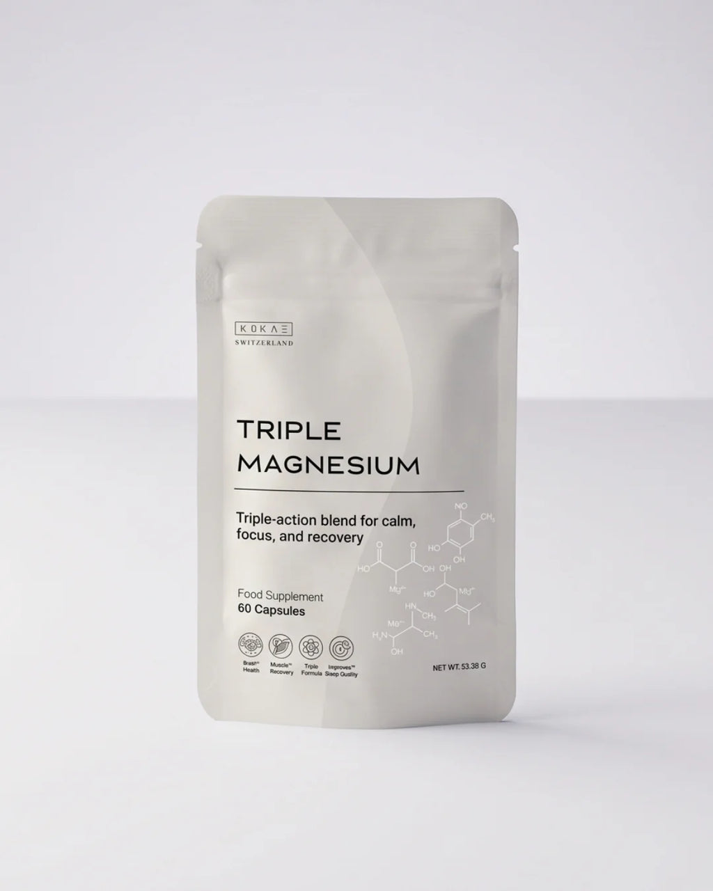 Triplo magnesio - bisglicinato, malato e ATA Mg® con P-5-P attivo